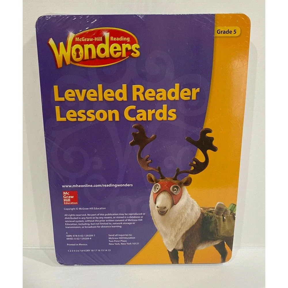 Reading Wonders Leveled Reader - Lesson Cards, Grade 5 McGraw Hill Elementary